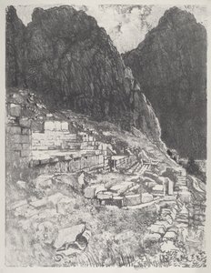 Mighty, Delphi Koltukları by Joseph Pennell