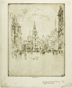 Aziz Clement Danimarkalılar by Joseph Pennell