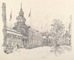Devlet Binaları, 1912. by Joseph Pennell