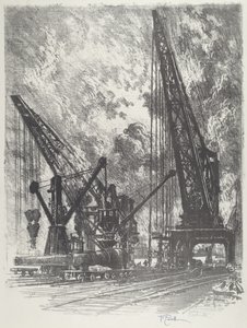 Büyük Silahı Uzaklaştırmak by Joseph Pennell