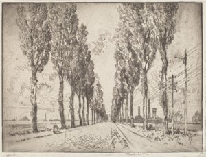 Cadde, Valenciennes by Joseph Pennell