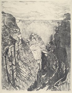 Parlak Melek Yolu, 1912. by Joseph Pennell