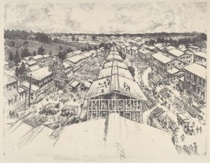 Kamp, Yeni Mimari by Joseph Pennell