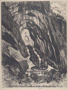 Katedral Kapısı by Joseph Pennell