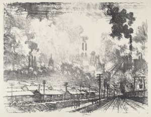 Kömür Madeni by Joseph Pennell