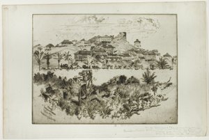De Lesseps Debacle, Panama by Joseph Pennell