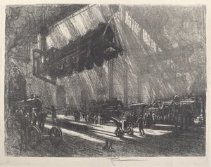 Uçan Lokomotif by Joseph Pennell