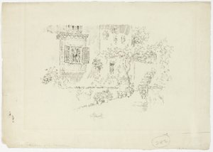 Mescidin Bahçesi I by Joseph Pennell