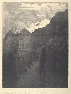 Büyük Körfez, 1912. by Joseph Pennell