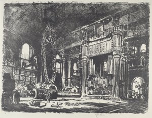 Silah Demirhanesi by Joseph Pennell