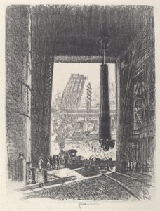 Silah Çukuru, No.I by Joseph Pennell