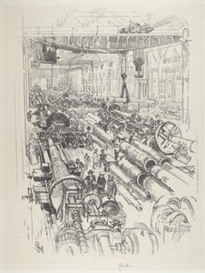 Silah Dükkanı by Joseph Pennell