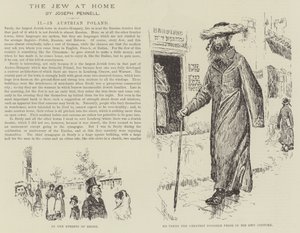 ದಿ ಜ್ಯೂ ಅಟ್ ಹೋಮ್, ಜೋಸೆಫ್ ಪೆನ್ನೆಲ್ ಟರ್ಕ್ ಅವರಿಂದ by Joseph Pennell