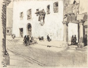 Alcalá Manastırları by Joseph Pennell