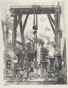 Eski Silah Çukuru by Joseph Pennell