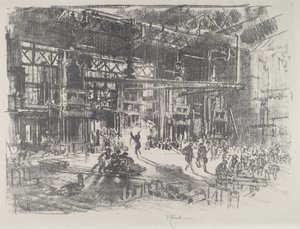 Presler, 1916. by Joseph Pennell