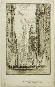 Borsa by Joseph Pennell