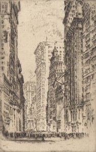 Borsa, 1904. by Joseph Pennell