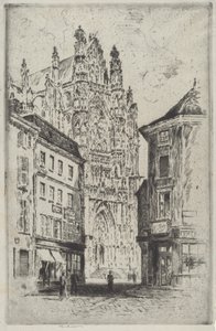 Transept, Beauvais by Joseph Pennell
