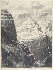 duvarlı şehir by Joseph Pennell