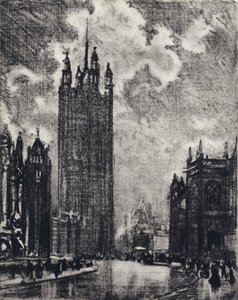 Victoria Kulesi by Joseph Pennell