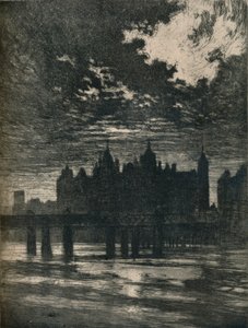 Whitehall Mahkemesi, 1903. 1906-7 by Joseph Pennell