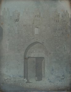 Şam Kapısı, Kudüs, 1842-44. by Joseph Philibert Girault De Prangey