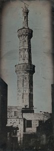 Büyük Minare, İskenderiye, 1842. by Joseph Philibert Girault De Prangey