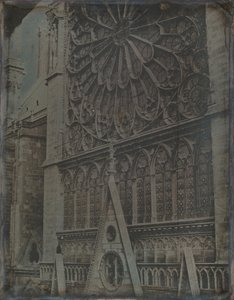 Gül Penceresi, Notre-Dame Katedrali, Paris, 1841.
