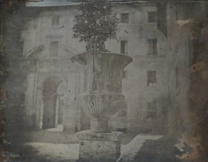 Vazo, Santa Cecilia, Trastevere, Roma, 1842. by Joseph Philibert Girault De Prangey