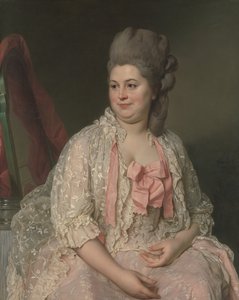 Madam de Saint-Morys Eléonore Elisabeth Angelique de Beauterne, 1742-1824, 1776. by Joseph Siffred Duplessis