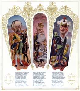 Karikatürler (renkli taş)