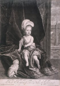William, Gloucester Dükü, çocukken, c1720 by Joseph Smith