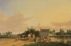 Buckenham Feribotu, Yare Nehri üzerinde, Norfolk