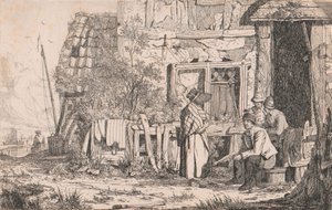 İnsanlarla Kulübe by Joseph Stannard