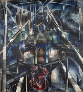 Brooklyn Köprüsü by Joseph Stella