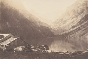 Gaube Gölü, Cauterets, 1853.