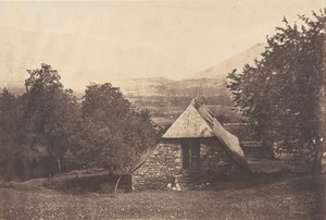 Despourreins çiftliğinin yakınındaki Argelès vadisi. Saint-Sauveur, 1853.