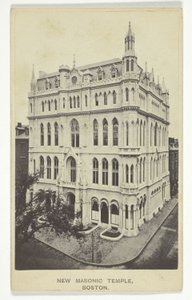 Yeni Mason Tapınağı, Boston by Joseph Ward