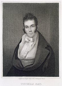 Thomas Say (1787-1834), Henry Hoppner Meyer (1787-1847) tarafından oyulmuş