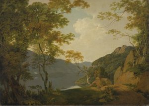 Göl Manzarası by Joseph Wright of Derby