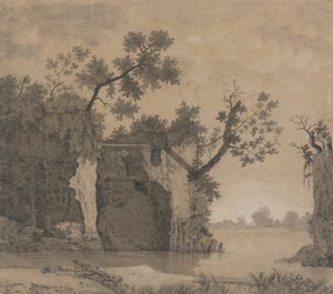 Harabelerle Manzara by Joseph Wright of Derby