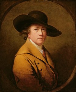 Otoportre, c.1780 (tuval üzerine yağlı boya) by Joseph Wright of Derby