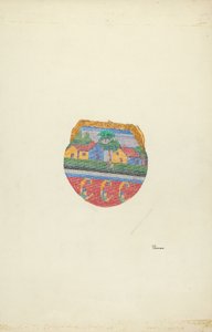Boncuklu Çanta, c. 1937. by Josephine C. Romano