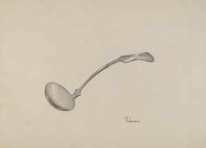 Kremalı Kepçe, c. 1937. by Josephine C. Romano