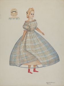 Oyuncak Bebek - Nellie Bates, c. 1937 by Josephine C. Romano