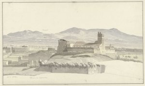 Uzakta Frascati ile Roma