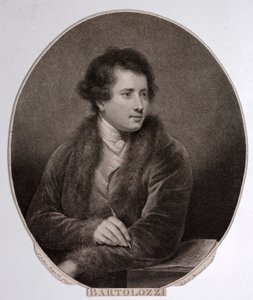 Francesco Bartolozzi, İtalyan oymacı (gravür)