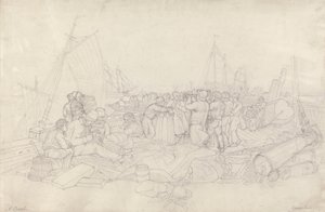 Dover İskelesi by Joshua Cristall