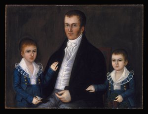 John Jacob Anderson ve Oğulları, John ve Edward by Joshua Johnson